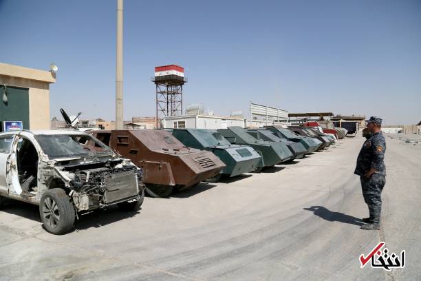 تصاویر :  نمایشگاه خودروهای انتحاری داعش