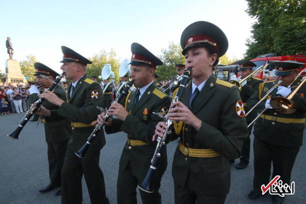 تصاویر : حاشیه‌های دیدنی از جشن روز ملی روسیه