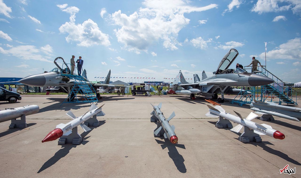 تصاویر : بزرگترین نمایشگاه هوافضای دنیا با حضور پوتین