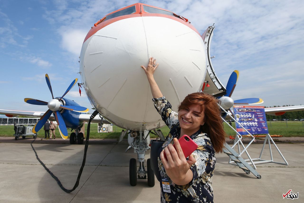 تصاویر : پوتین در بزرگترین نمایشگاه هوافضای دنیا