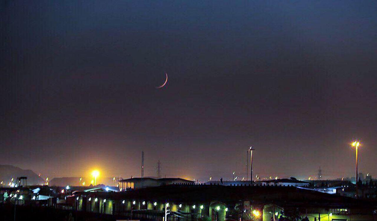 هلال ماه شوال در تهران