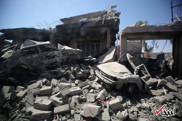 تصاویر : نبرد با داعش در یک کیلومتر مربع