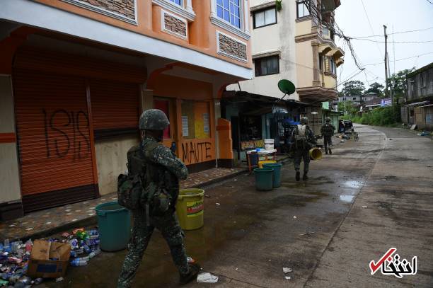 تصاویر : نبرد ارتش فیلیپین با عناصر داعش در ماراوی