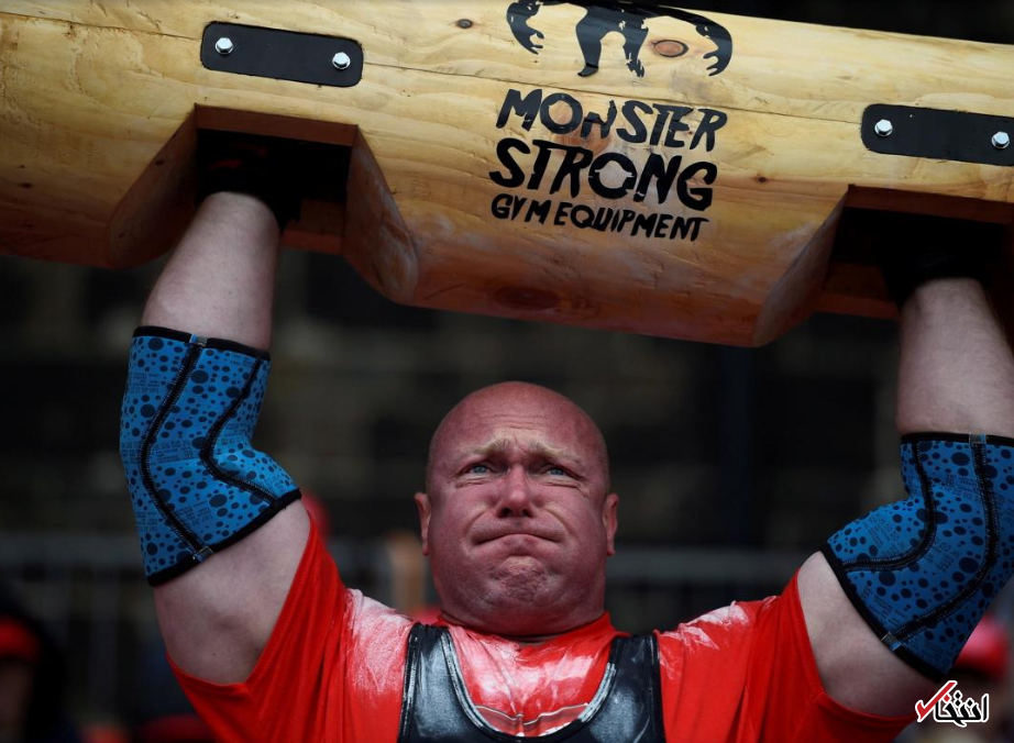 عکس/ مسابقات قوی‌ترین مردان جهان