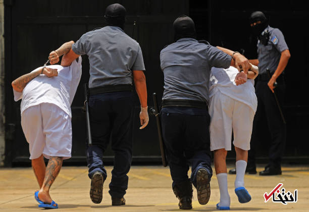 تصاویر : بازداشت تبهکاران مخوف السالوادور