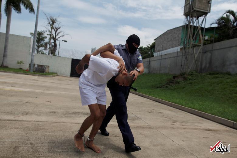 تصاویر : بازداشت تبهکاران مخوف السالوادور