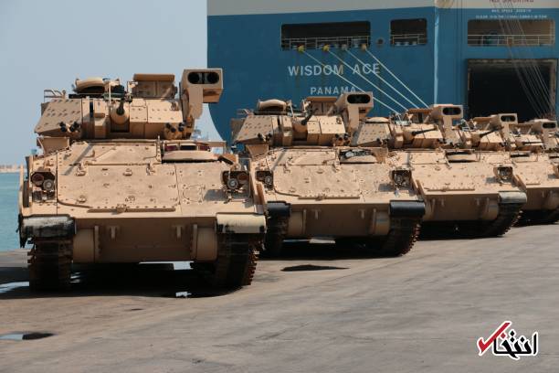 عکس/ آمریکا خودروهای نظامی و مهمات به لبنان تحویل داد