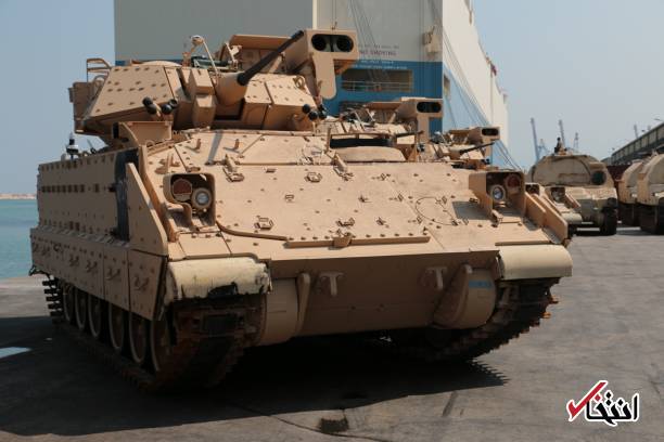 عکس/ آمریکا خودروهای نظامی و مهمات به لبنان تحویل داد