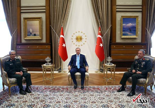 عکس/ دیدار سرلشکر باقری با اردوغان