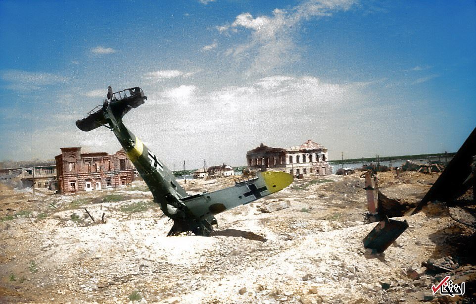 تصاویر رنگی از نبرد استالینگراد؛ از اولین خلبان زن تا دو تک تیرانداز