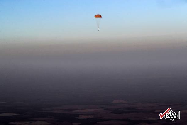 عکس/ بازگشت سه فضانورد به زمین پس از ۲۸۸ روز