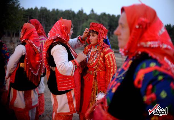 تصاویر : ازدواج سنتی در مقدونیه