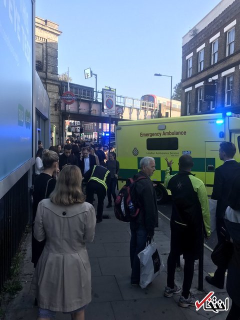انفجار جعبه سفیدرنگ در متروی غرب لندن/ تعدادی از مسافران زحمی شدند