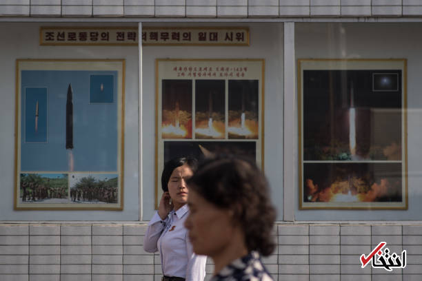 تصاویر: مردم کره شمالی درحال شنیدن سخنان ضدآمریکایی کیم جونگ اون