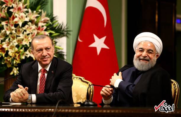 عکس/ صمیمیت بین روحانی و اردوغان
