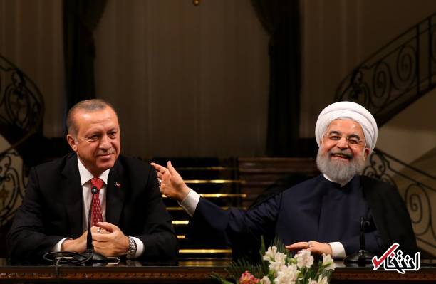 عکس/ صمیمیت بین روحانی و اردوغان