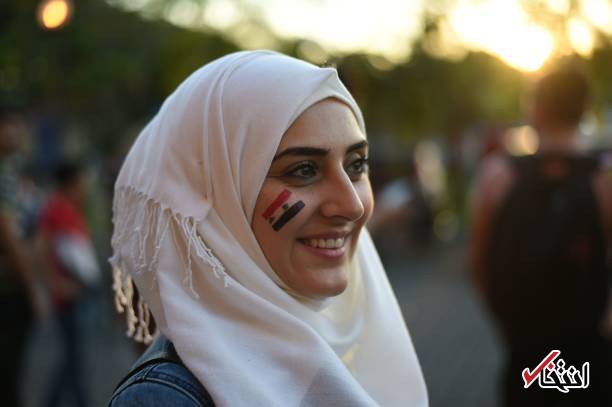 عکس/ زنان سوری تماشاگر دیدار تیم ملی سوریه و استرالیا