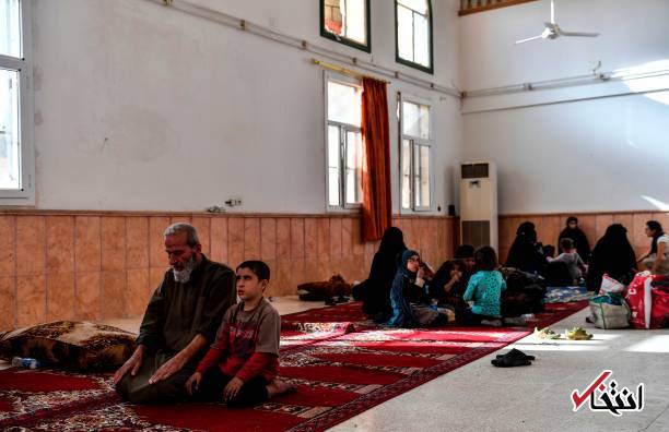 عکس/ فرار چند زن عناصر داعش از رقه