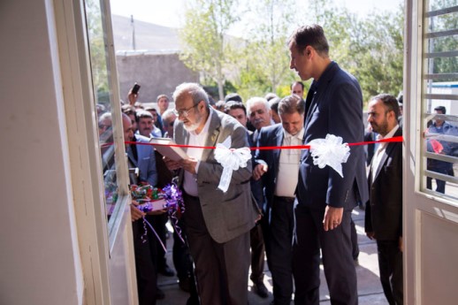 افتتاح مدرسه‌ی پاسارگاد در منطقه‌ی محروم روستای سورباق شهرستان میانه +تصاویر