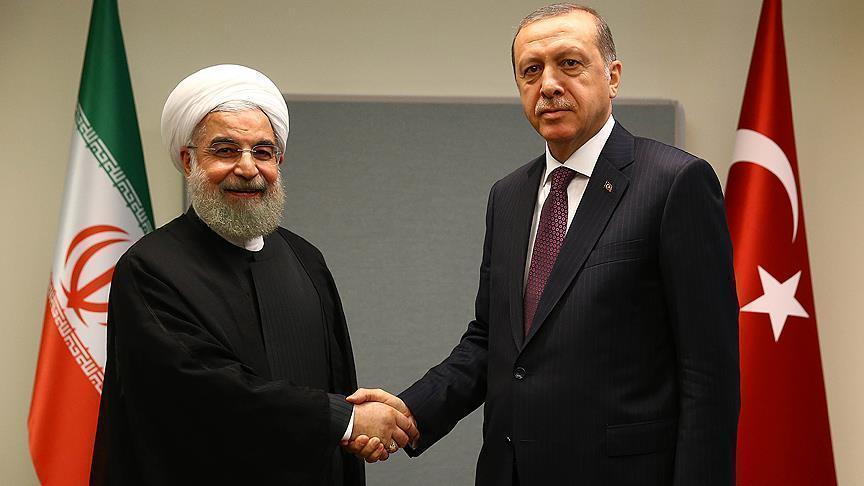 گفت و گوی تلفنی اردوغان با روحانی در خصوص همه پرسی اقلیم کردستان عراق