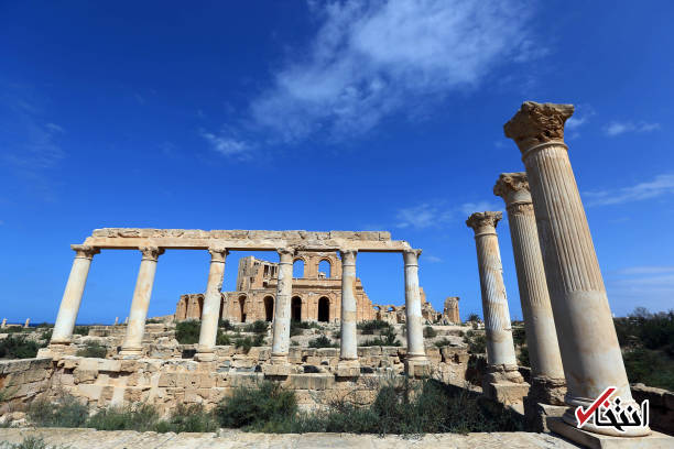 تصاویر : زخم داعش بر پیکر یادگارهای روم باستان در صبراته