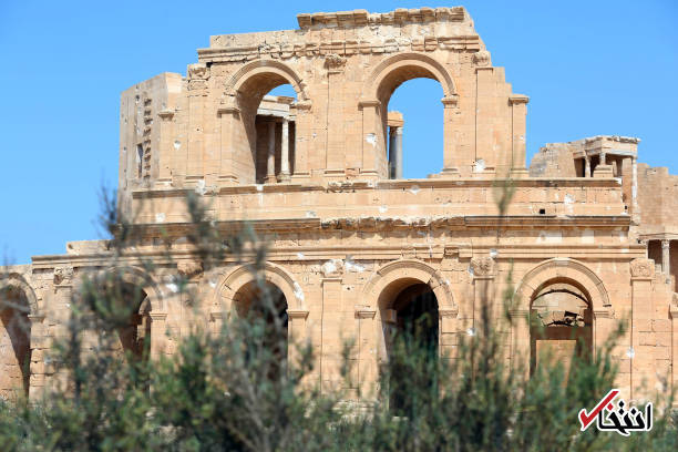 تصاویر : زخم داعش بر پیکر یادگارهای روم باستان در صبراته