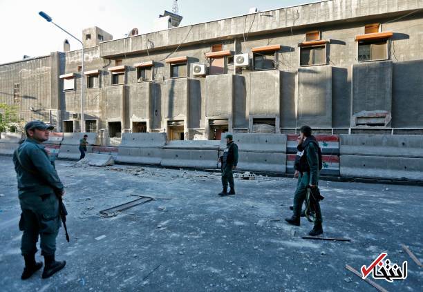 تصاویر: ناکامی  انتحاری‌های داعش از ورود به مرکز فرماندهی پلیس دمشق
