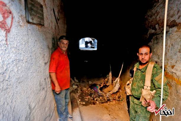 تصاویر: ناکامی  انتحاری‌های داعش از ورود به مرکز فرماندهی پلیس دمشق