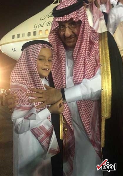 عکس/ ولیعهد برکنار شده عربستان در انظار عمومی