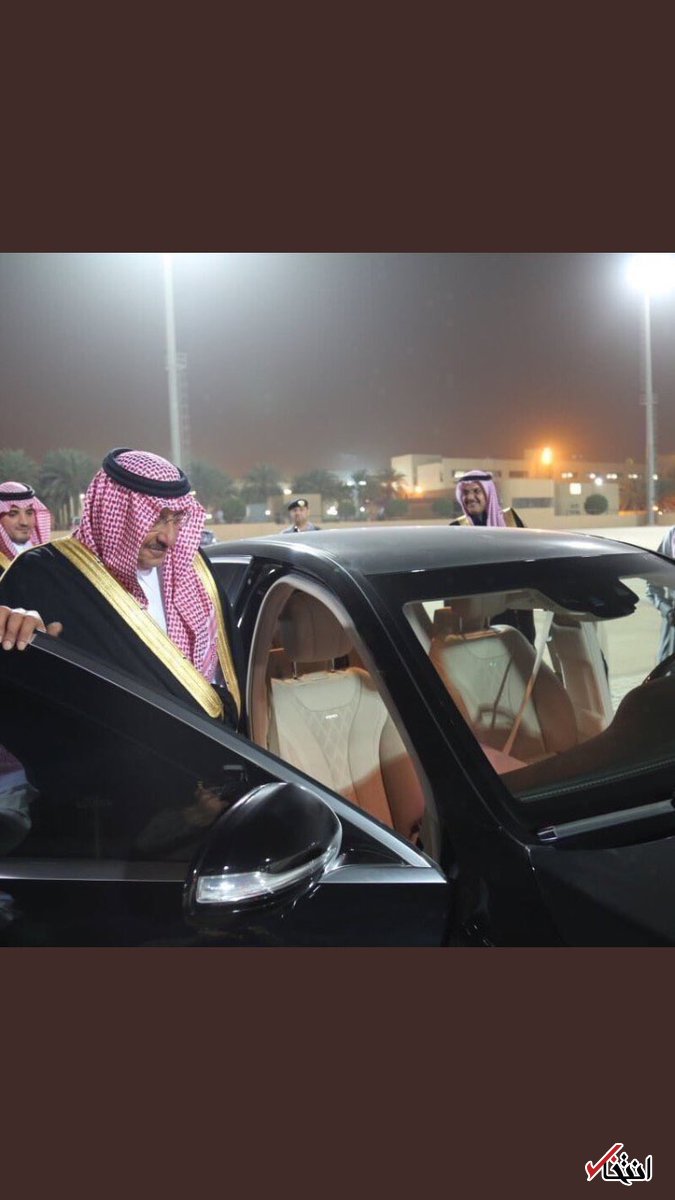 عکس/ ولیعهد برکنار شده عربستان در انظار عمومی