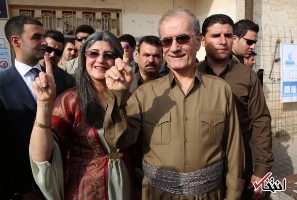 تصاویر : حاشیه‌های برگزاری همه پرسی تجزیه عراق در کردستان