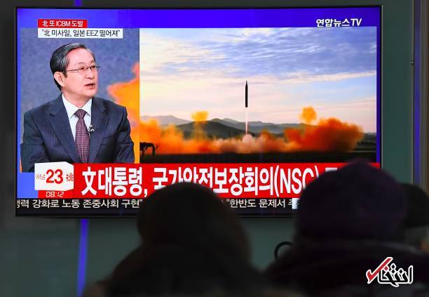 تصاویر : کره‌شمالی یک موشک بالستیک دیگر آزمایش کرد