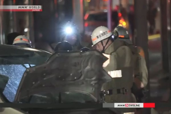 حمله با خودرو در توکیو ۸ زخمی بر جای گذاشت