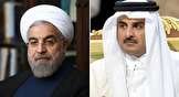 تماس تلفنی رئیس جمهور ایران و امیر قطر / روحانی به شیخ تمیم: همچنان در کنار دوحه خواهیم ماند