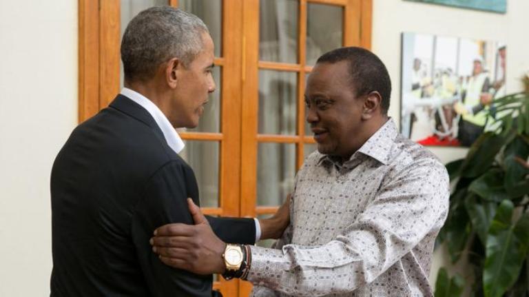 اوباما برای دیدار با اقوامش به کنیا رفت