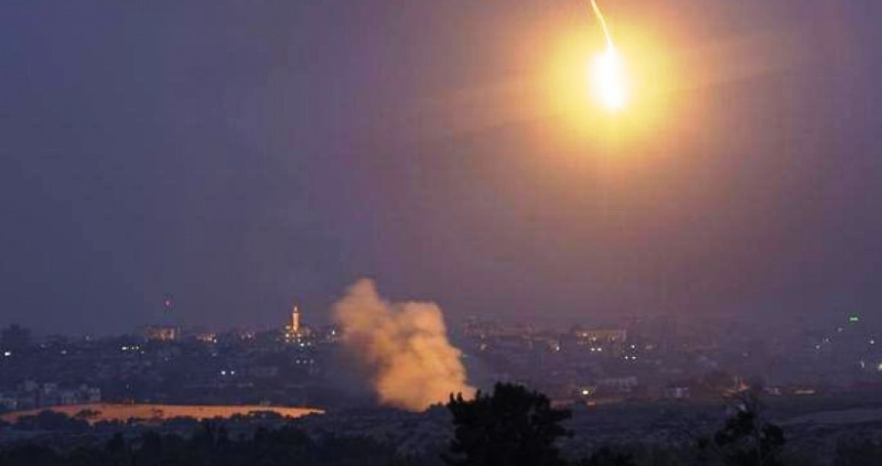 اسرائیل: هشت راکت فلسطینی نظامیان را هدف قرار دادند