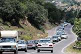 آخرین وضعیت ترافیک در جاده‌های مازندران/ ترافیک در جاده هراز نیمه سنگین