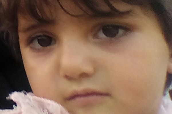 پرنیا، دختر 2.5 ساله در کرج گم شد +عکس