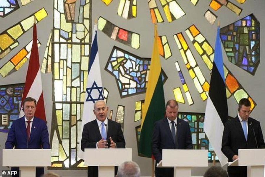 نتانیاهو برای فشار بر ایران به دوره گردی حوزه بالیتک رفت