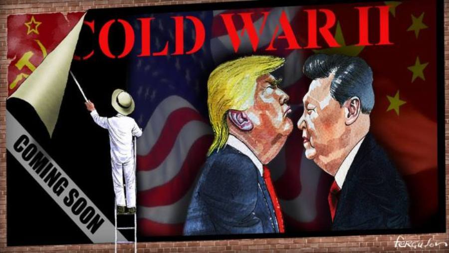 فایننشال تایمز :
تنش تجاری آمریکا و چین به جنگ سرد تمام عیار تبدیل می شود