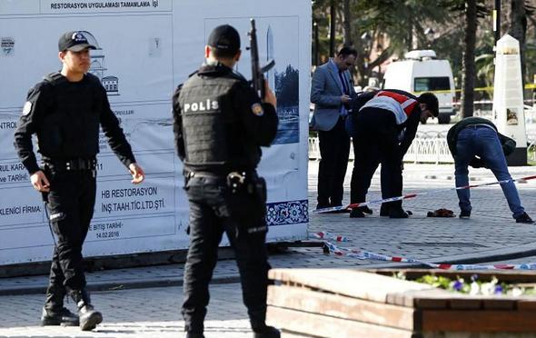 تصاویر : انفجار تروریستی در استانبول