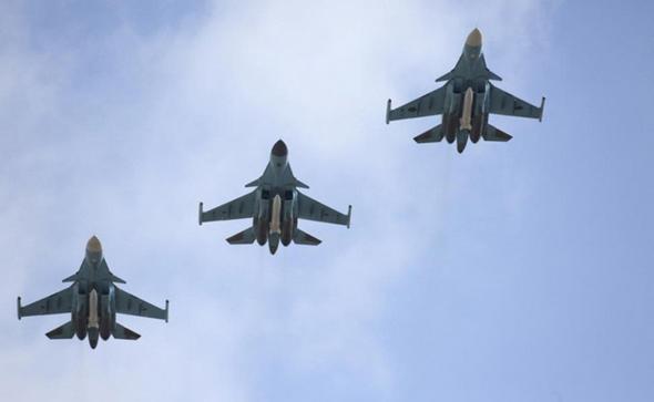 تصاویر : بازگشت جنگنده های روسی از سوریه