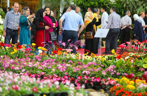 تصاویر : نمایشگاه گل و گیاه در تهران