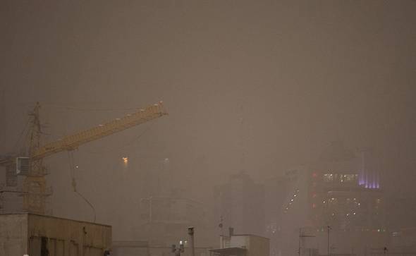 تصاویر : توفان در تهران و کرج