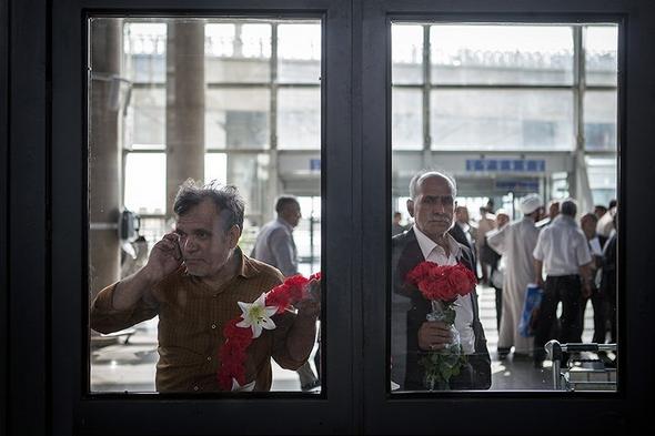 تصاویر : بازگشت اولین کاروان حجاج ایرانی به کشور