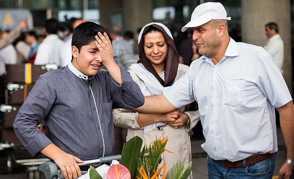 تصاویر : بازگشت اولین کاروان حجاج ایرانی به کشور