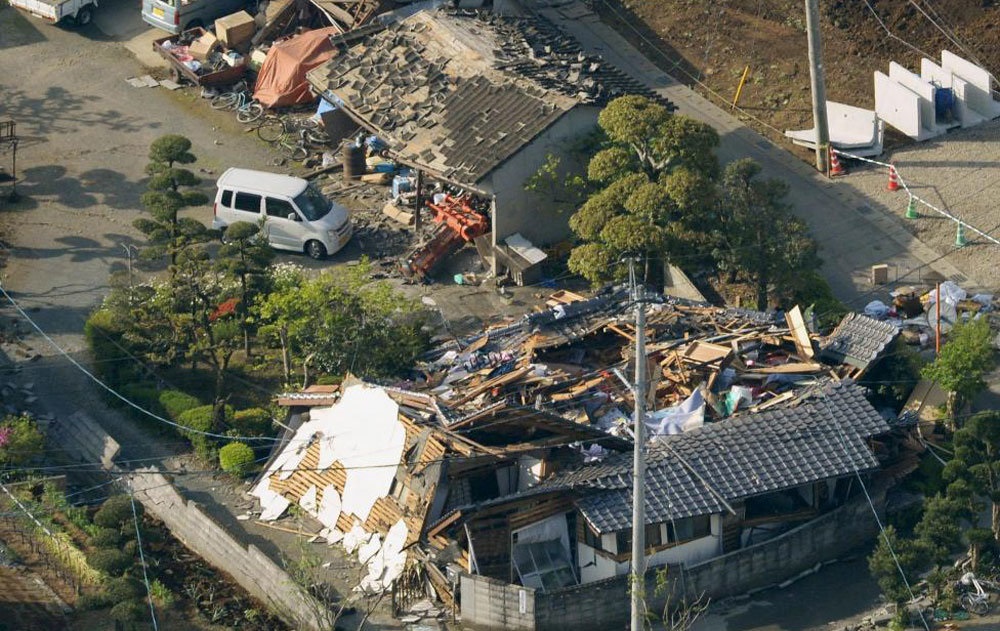 تصاویر : زلزله 6.5 ریشتری در ژاپن‎