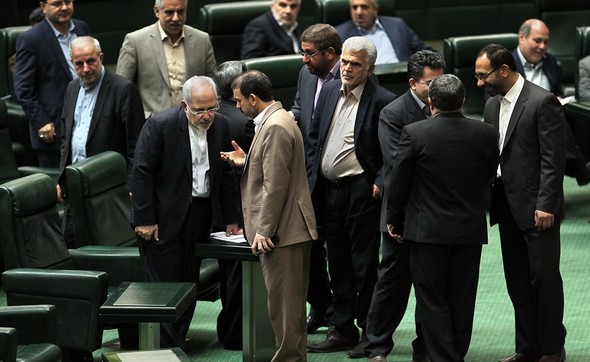 تصاویر : ظریف در جلسه علنی مجلس