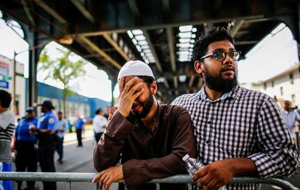 تصاویر : تشییع جنازه امام جماعت مسجد نیویورک