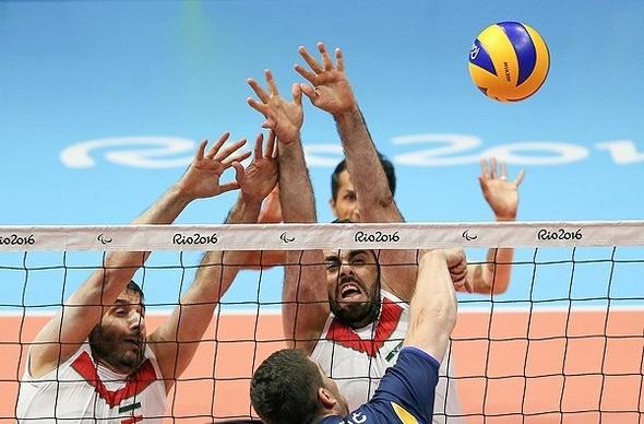 تصاویر : مسابقه والیبال ایران و بوسنی در پارالمپیک ریو